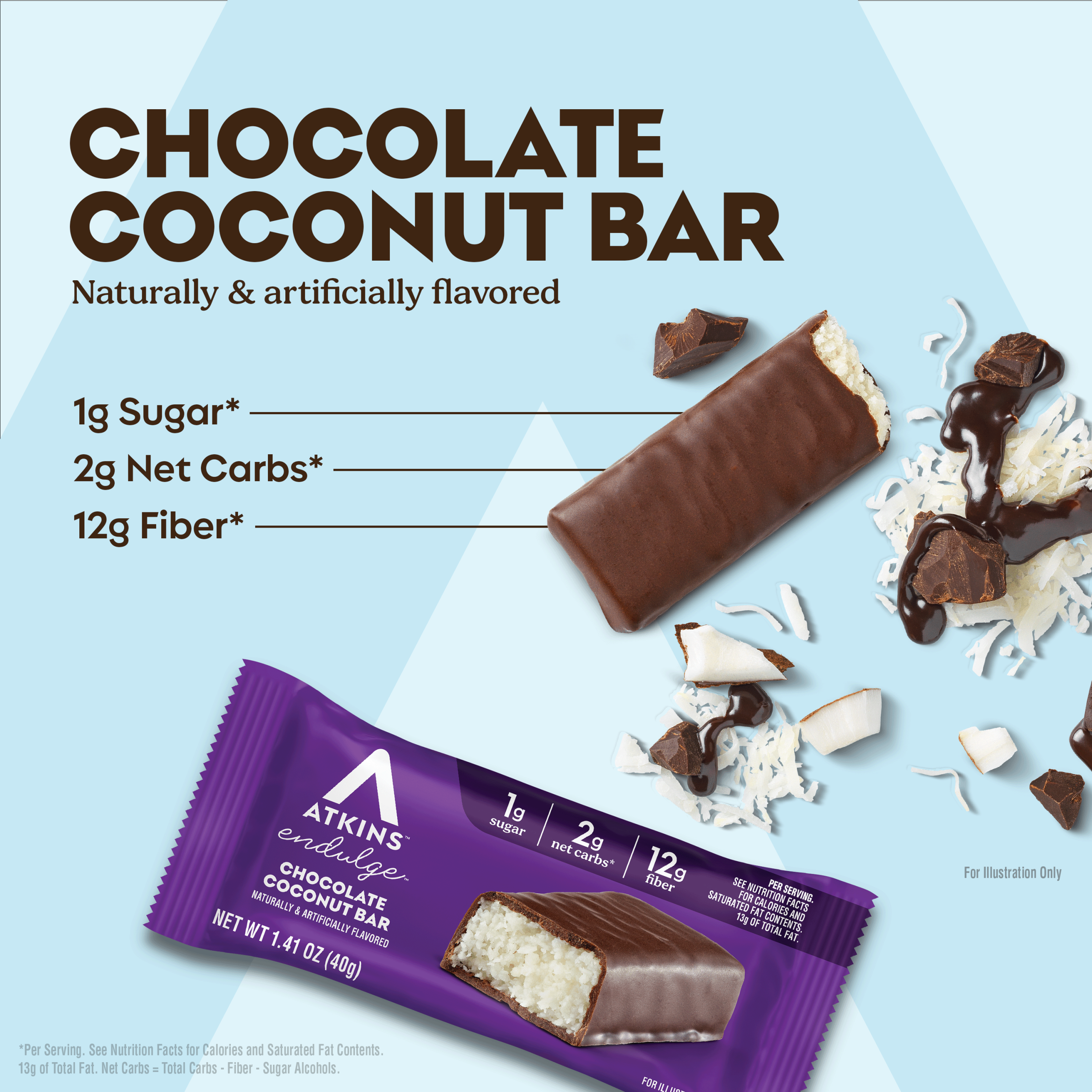 Endulge Chocolate Coconut Bar Value Pack - Image 2